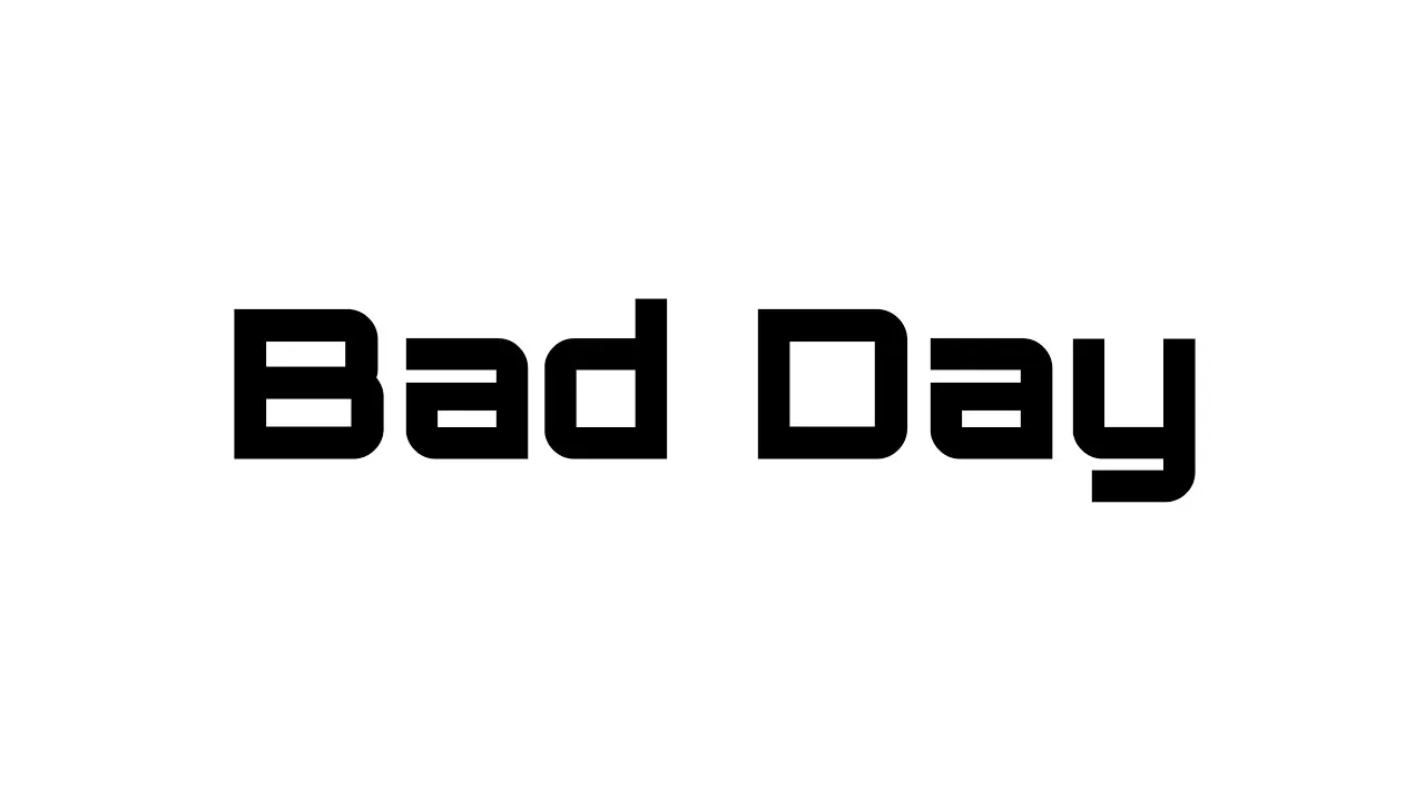 BACKROOM  BAD DAY (LYRIC VIDEO) Mp3 Download