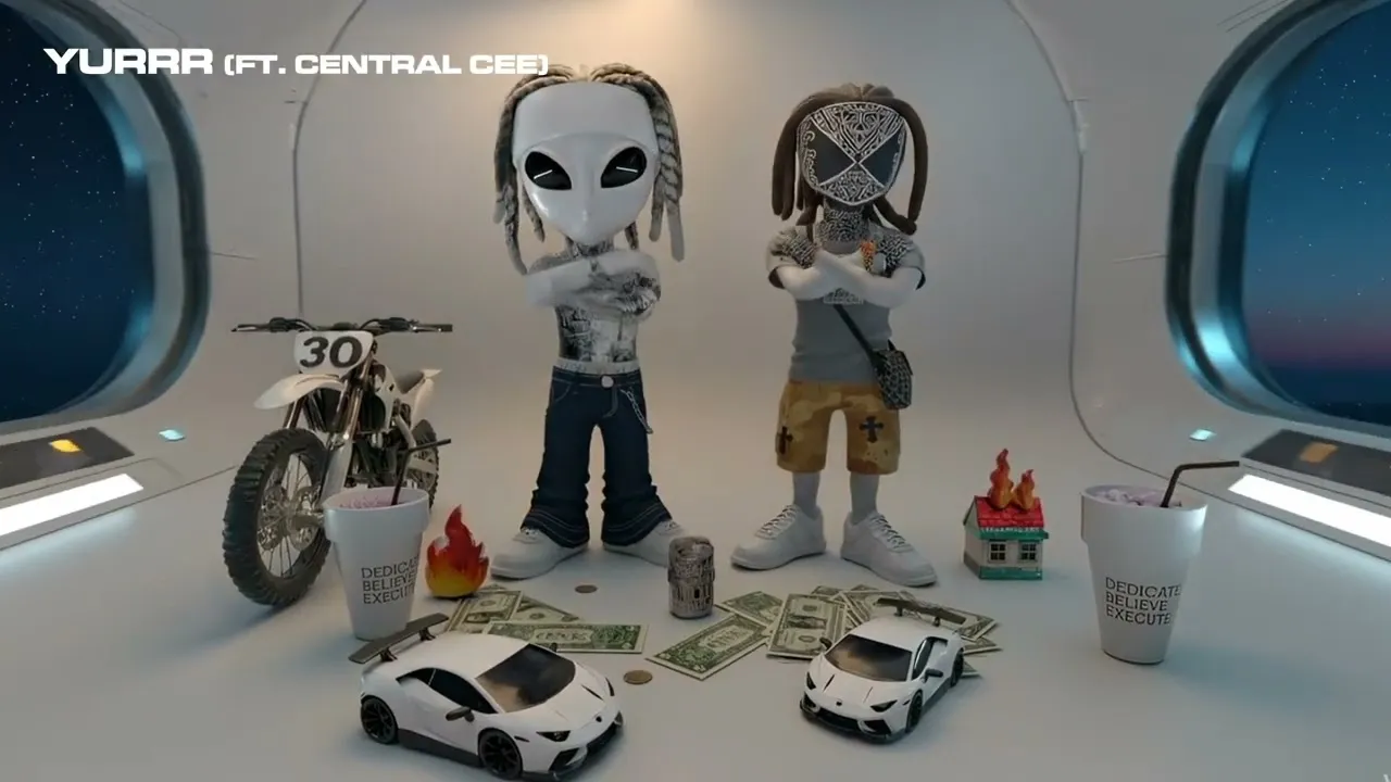 DBlock Europe  Yurrr ft. @CentralCee (Visualiser) Mp3 Download