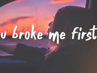 Tate McRae  you broke me first Mp3 Download