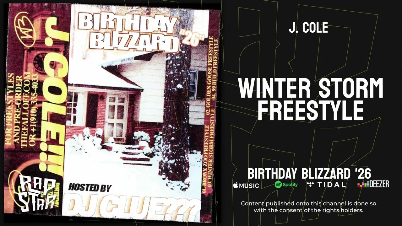 RAPSTAR  J. Cole  "BIRTHDAY BLIZZARD '26" (2026 Full Mixtape) Mp3 Download