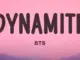 BTS  Dynamite (Lyrics) ft. Eclairs Mp3 Download