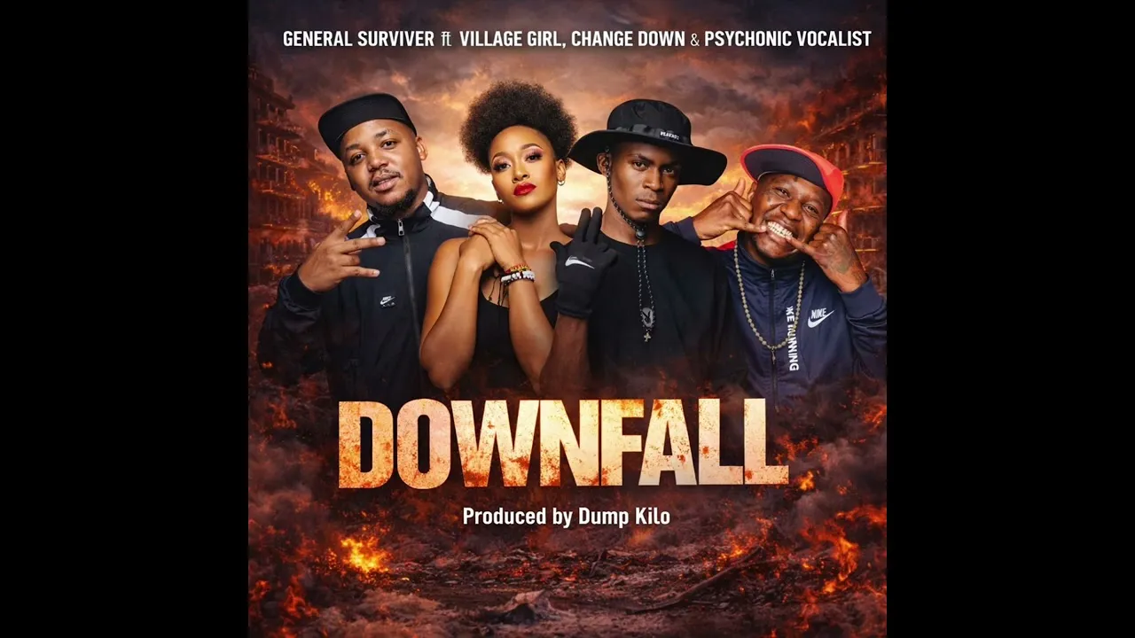 General Surviver Records  General Surviver ft VILLAGEGIRL_RSA, Change Down, Psychonic Vocalist & Dump Kilo  Downfall Mp3 Download