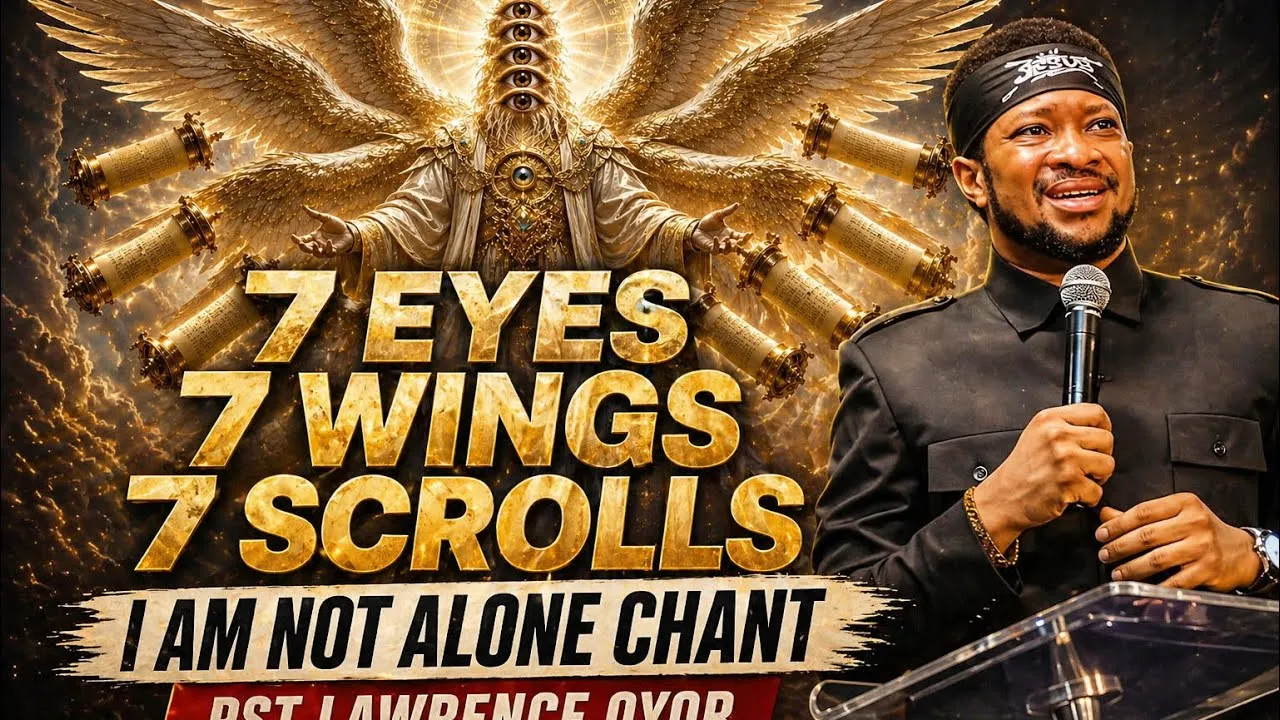 Lawrence Oyor 7 Eyes, 7 Wings, 7 Scrolls  I Am Not Alone Chant | Pst Lawrence Oyor Mp3 Download