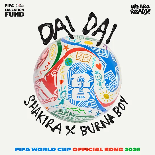 Shakira  Dai Dai ft. Burna Boy Mp3 Download